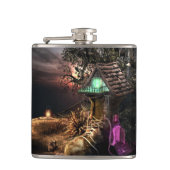 小妖精や小人ハウス フラスク (正面)