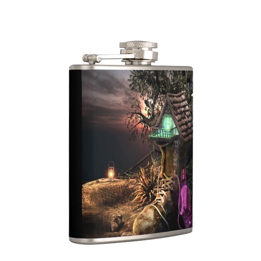 小妖精や小人ハウス フラスク (右)