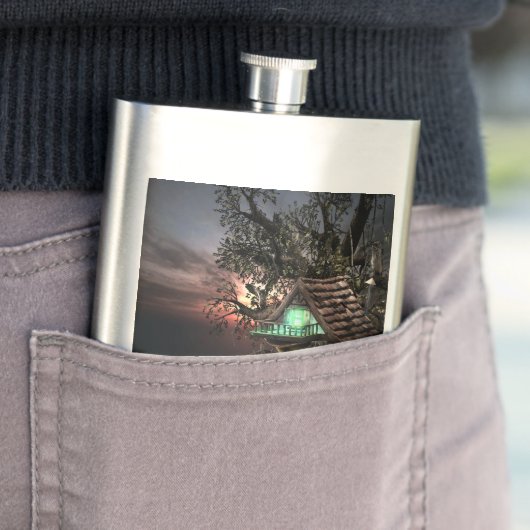 小妖精や小人ハウス フラスク (インサイチュ)