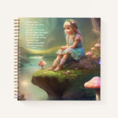 小妖精や小人ハードカバー ノートブック (正面)