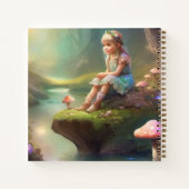 小妖精や小人ハードカバー ノートブック (裏面)