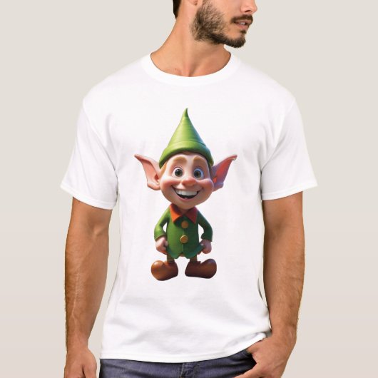 小妖精や小人パパママ Tシャツ (正面)