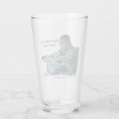 小妖精や小人ビデオゲーマーボスファイトファンタジーアートガラスカップ タンブラーグラス (裏面)