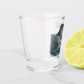 小妖精や小人ビデオゲーマーボスファイトファンタジーアートショットガラス ショットグラス (左)