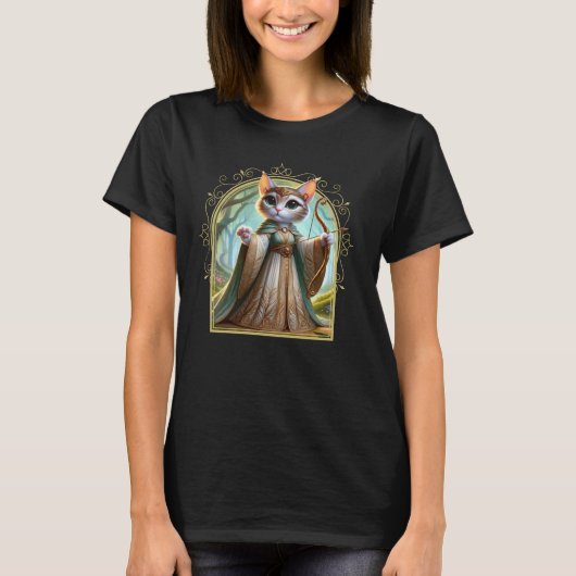 小妖精や小人フェリーンファンタジーアドベンチャー Tシャツ (正面)