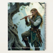 小妖精や小人フルート暦 プランナー手帳 (裏面)