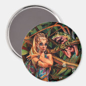 小妖精や小人プリンセス磁石 マグネット (正面/裏面)