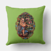 小妖精や小人プリンセス クッション (裏面)