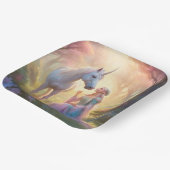 小妖精や小人プリンセス ペーパープレート (傾斜あり)