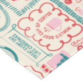 小妖精や小人ホリデーアイコンパターン テーブルクロス (アングル)