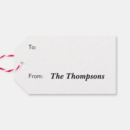 小妖精や小人ホリデーキャンディパターン ギフトタグ (裏面横)