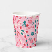 小妖精や小人ホリデーキャンディパターン 紙コップ (右)