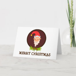 小妖精や小人ポートレートクリスマスグリーティングカード シーズンカード