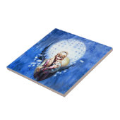 小妖精や小人マドンナ タイル (側面)