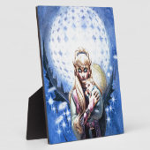 小妖精や小人マドンナ フォトプラーク (側面)