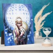 小妖精や小人マドンナ フォトプラーク (側面)