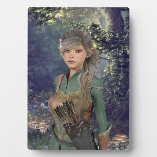 小妖精や小人メイドインザウッズ フォトプラーク (正面)