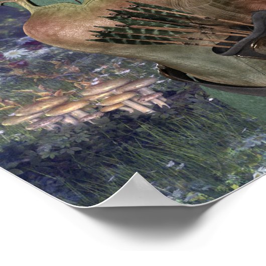 小妖精や小人メイドインザウッズ ポスター (角)