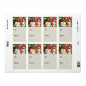 小妖精や小人ラッピングギフトラベル ラベル (フルシート)