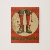 小妖精や小人レッグクリスマスパズル ジグソーパズル (縦)