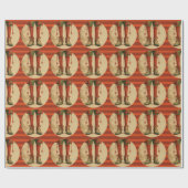 小妖精や小人レッグクリスマスラッピング紙 ラッピングペーパー (フラット)