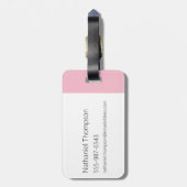 小妖精や小人休日の枠アイコンのパターン ラゲッジタグ (裏面縦)