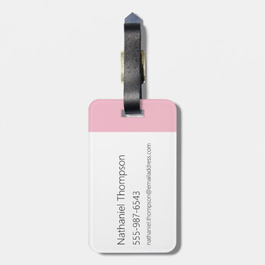 小妖精や小人休日の枠アイコンのパターン ラゲッジタグ (裏面縦)