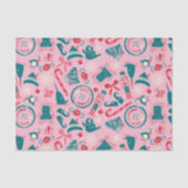 小妖精や小人休日の枠アイコンのパターン 薄葉紙 (正面)