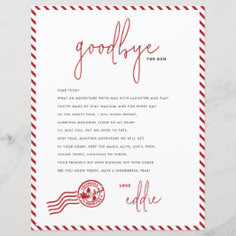 小妖精や小人出発レターあなたの小妖精や小人ノートからさよなら