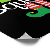 小妖精や小人分隊クリスマスプレゼント ポスター (角)