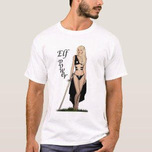 小妖精や小人力のTシャツの漫画 Tシャツ