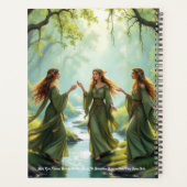 小妖精や小人収集カレンダー プランナー手帳 (裏面)