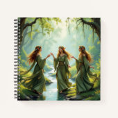 小妖精や小人収集 ノートブック (正面)