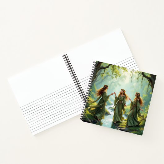 小妖精や小人収集 ノートブック (内部)