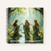 小妖精や小人収集 ノートブック (正面)