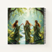 小妖精や小人収集 ノートブック (裏面)