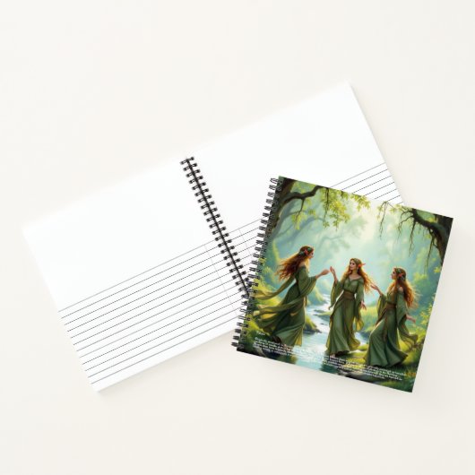 小妖精や小人収集 ノートブック (内部)