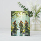 小妖精や小人収集 ポストカード (スタンド正面)