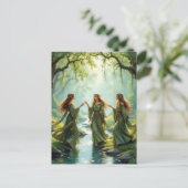 小妖精や小人収集 ポストカード (スタンド正面)