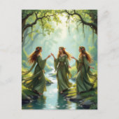 小妖精や小人収集 ポストカード (正面)