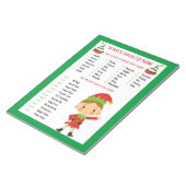 小妖精や小人名 ノートパッド (アングル)