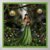 小妖精や小人女王 ポスター (正面)