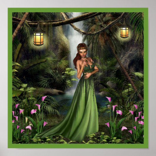 小妖精や小人女王 ポスター (正面)