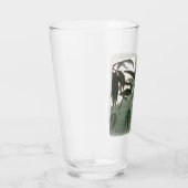 小妖精や小人妖精小人ムーンナイトシーン飛んでいるバード タンブラーグラス (右)