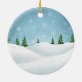 小妖精や小人家族4母のパパ娘息子 セラミックオーナメント (裏面)