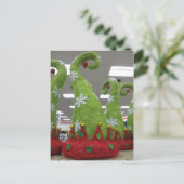 小妖精や小人帽子 ポストカード (スタンド正面)