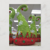 小妖精や小人帽子 ポストカード (正面)