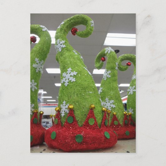 小妖精や小人帽子 ポストカード (正面)