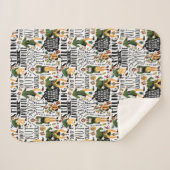 小妖精や小人引用文パターン シェルパブランケット (正面(横))