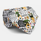 小妖精や小人引用文パターン ネクタイ (ロール)